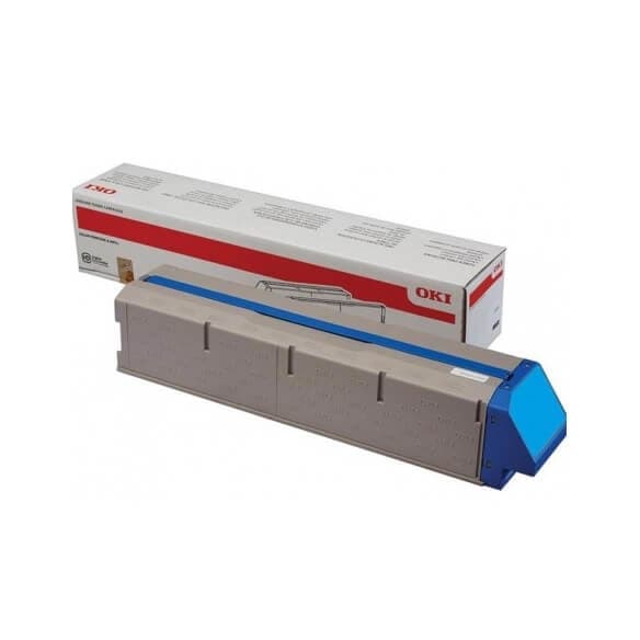 OKI cartouche de toner cyan d'origine pour Pro 9431, Pro 9451 - 45536555