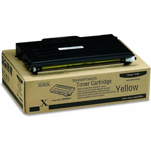 Xerox cartouche de toner d'origine jaune 2 000 pages Phaser 6100 - 106R00678