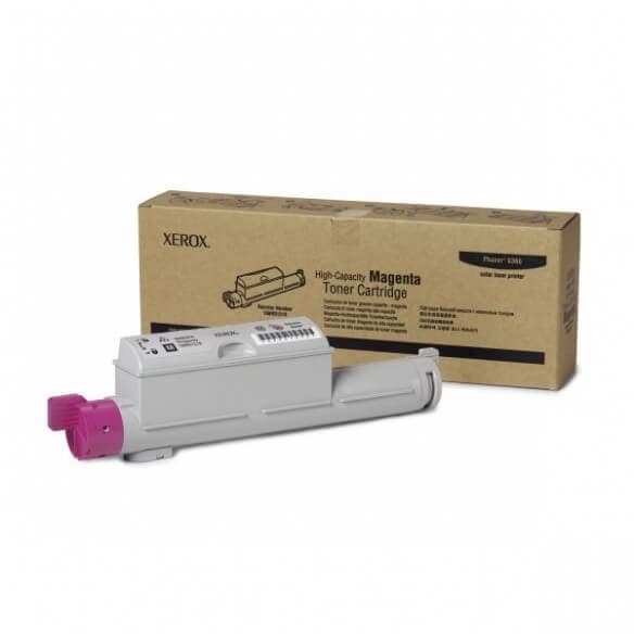 Xerox cartouche toner d'origine magenta Grande capacit&eacute; pour Phaser 6360 - 106R01219