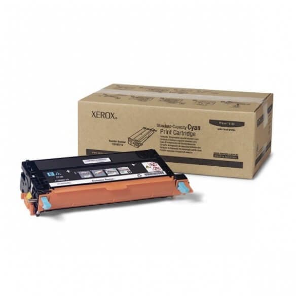 Xerox cartouche de toner d'origine cyan capacit&eacute; standard 2000 pages pour Phaser 6180 - 113R00719