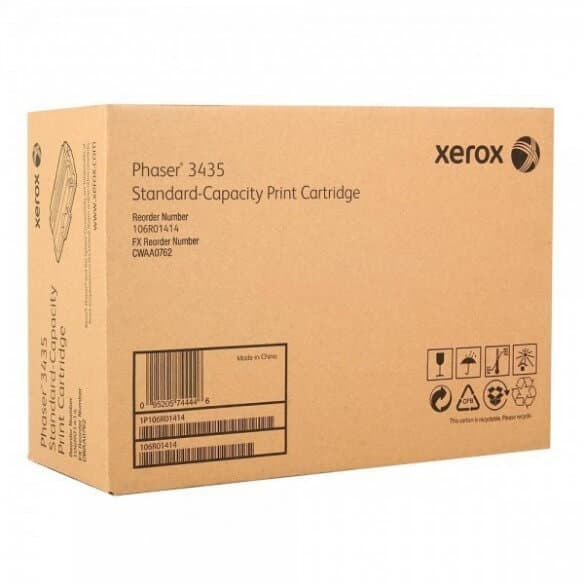 Xerox cartouche de toner d'origine &agrave; capacit&eacute; standard (4000 pages) pour Phaser 3435 - 106R01414