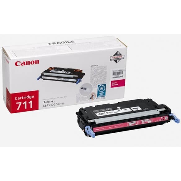 Canon 711 M cartouche de toner magenta d'origine 6000 pages pour MF9220CDN / MF9280CDN / LBP5360 - 1658B002