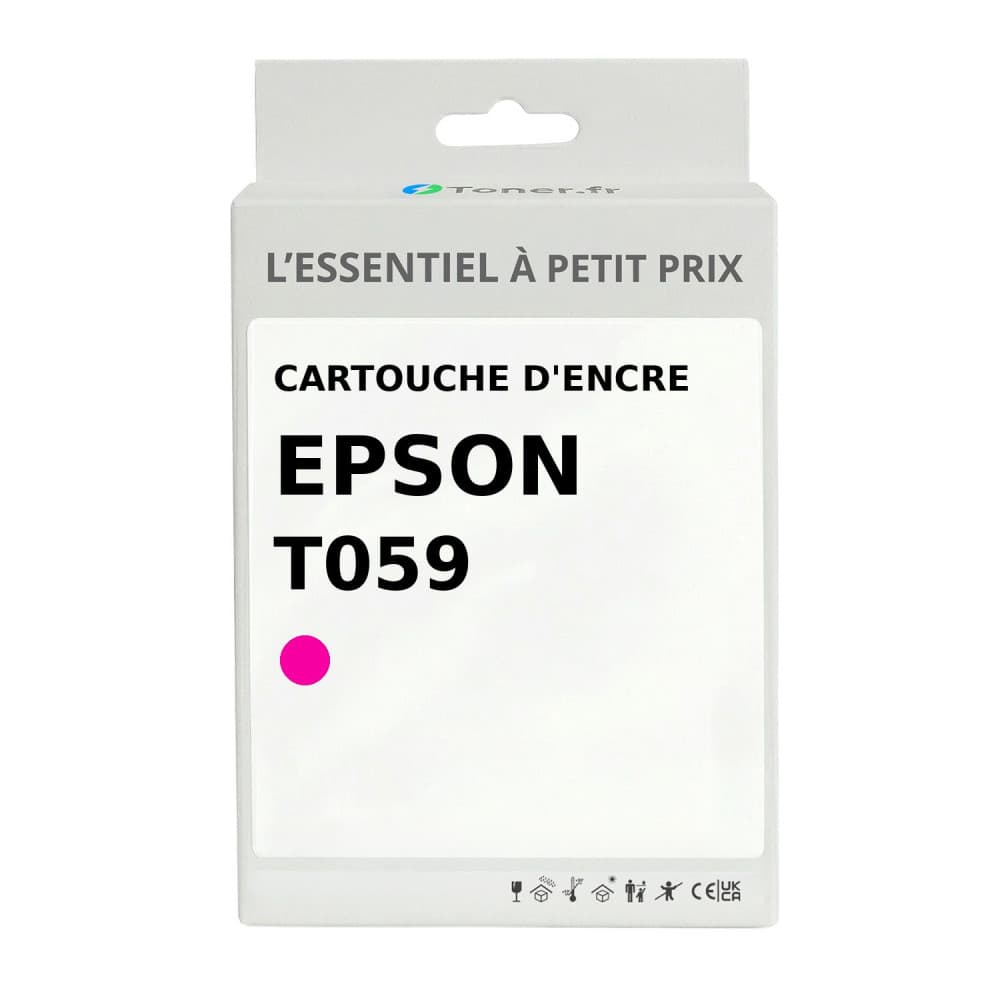 Cartouche d'encre compatible Epson T059 Magenta