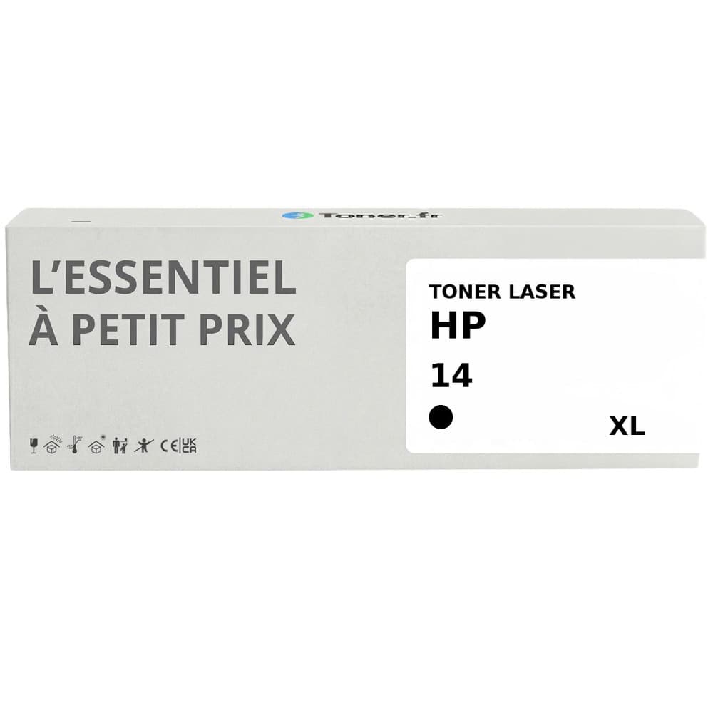 Toner compatible HP 14XL Noir