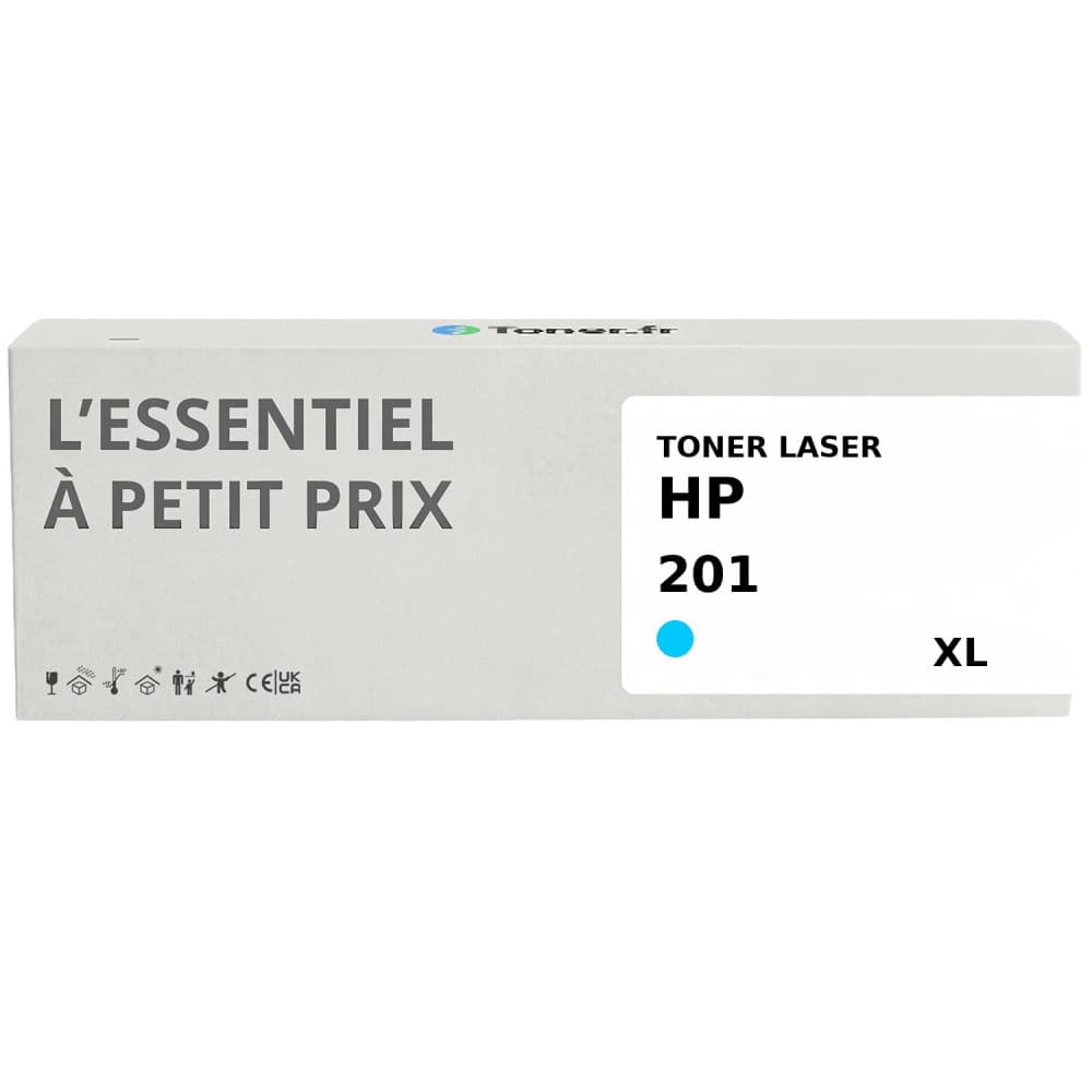 Toner compatible HP 201 XL Cyan