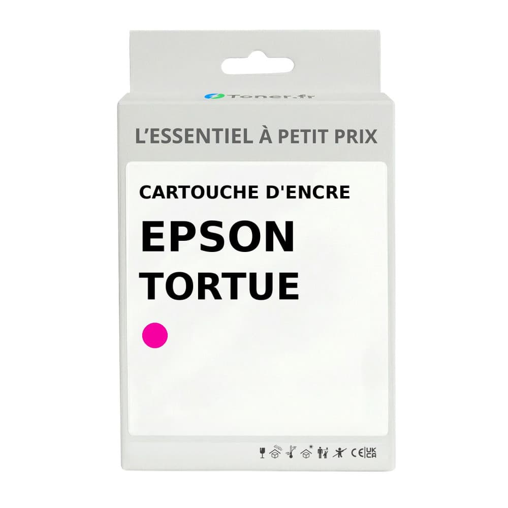 Cartouche d'encre compatible Epson Tortue Magenta