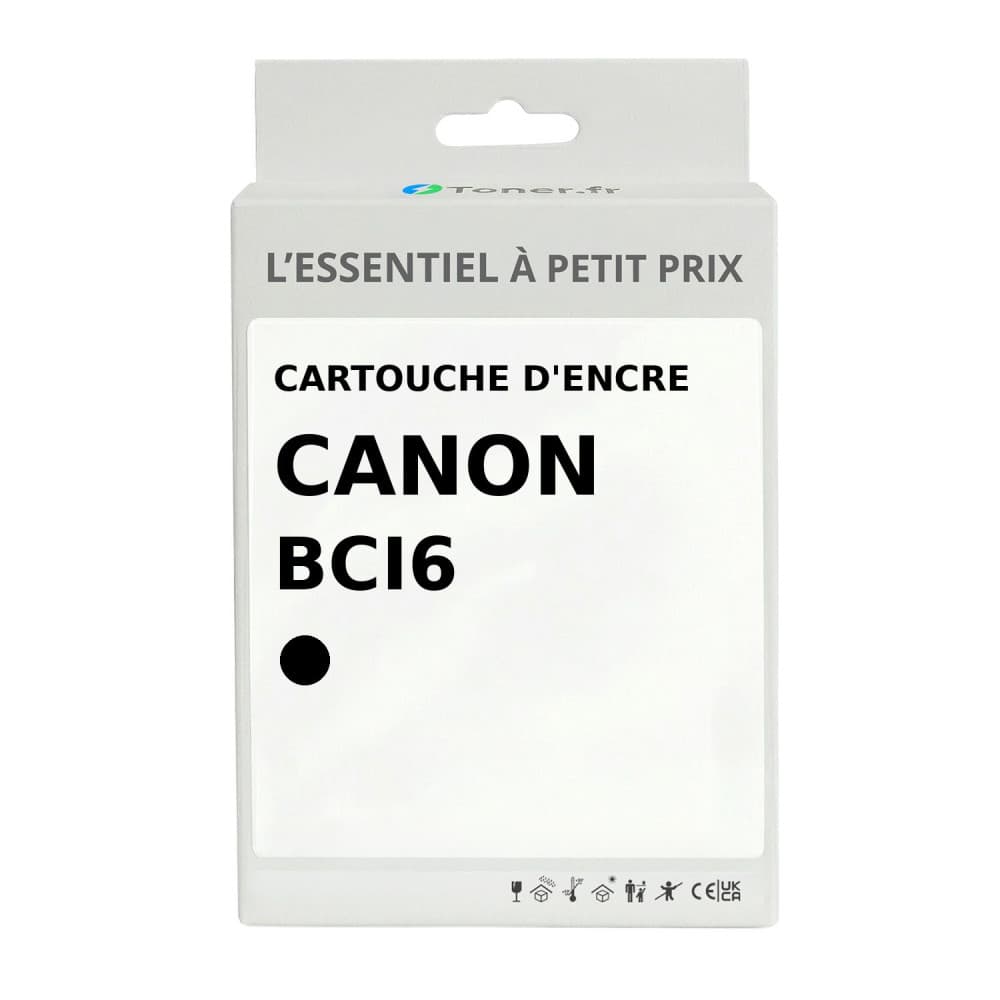 Cartouche d'encre compatible Canon BCI6 Noir