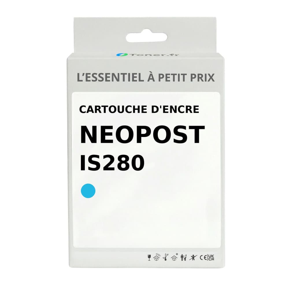 Cartouche d'encre compatible Neopost IS280 Bleu