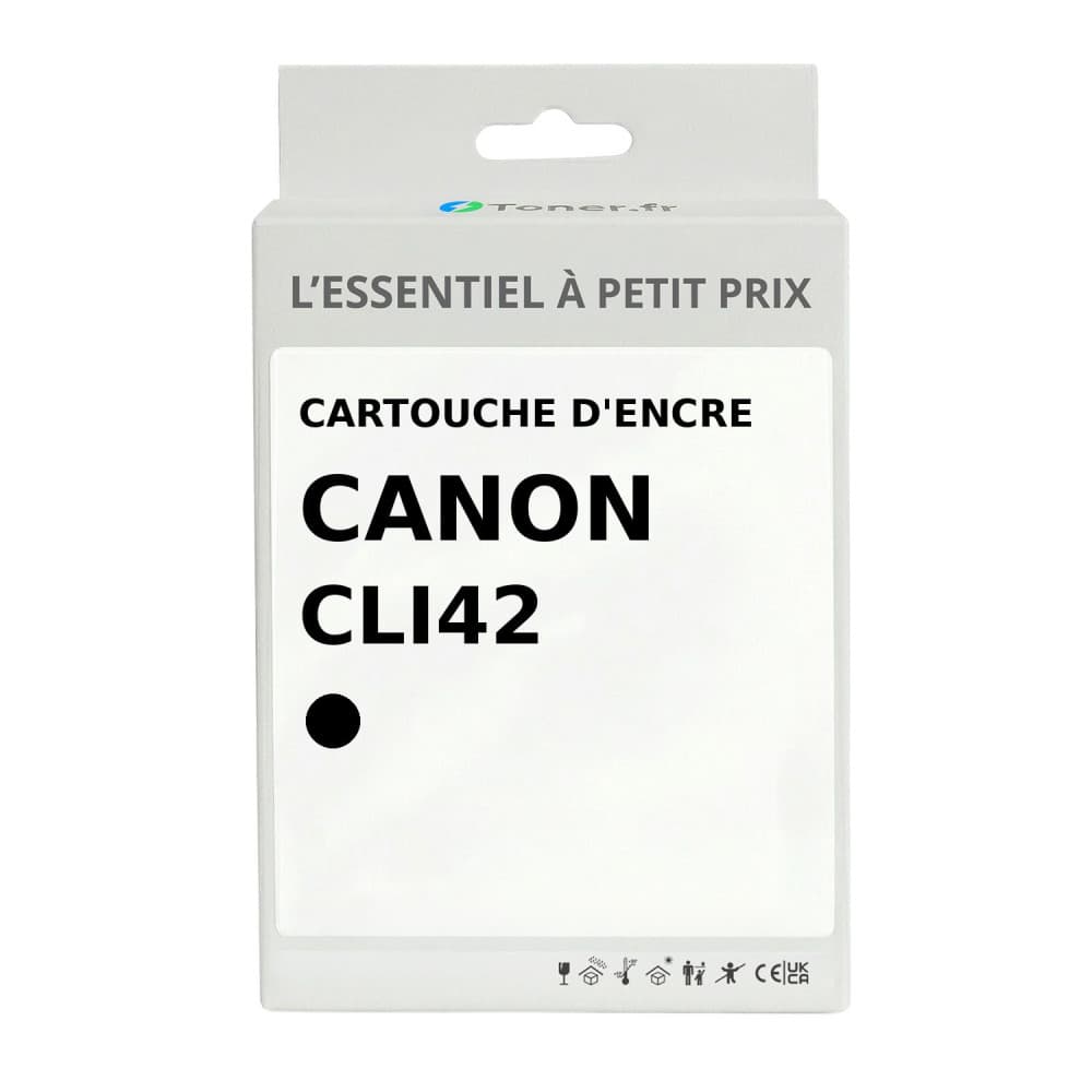 Cartouche d'encre compatible Canon CLI42 Noir