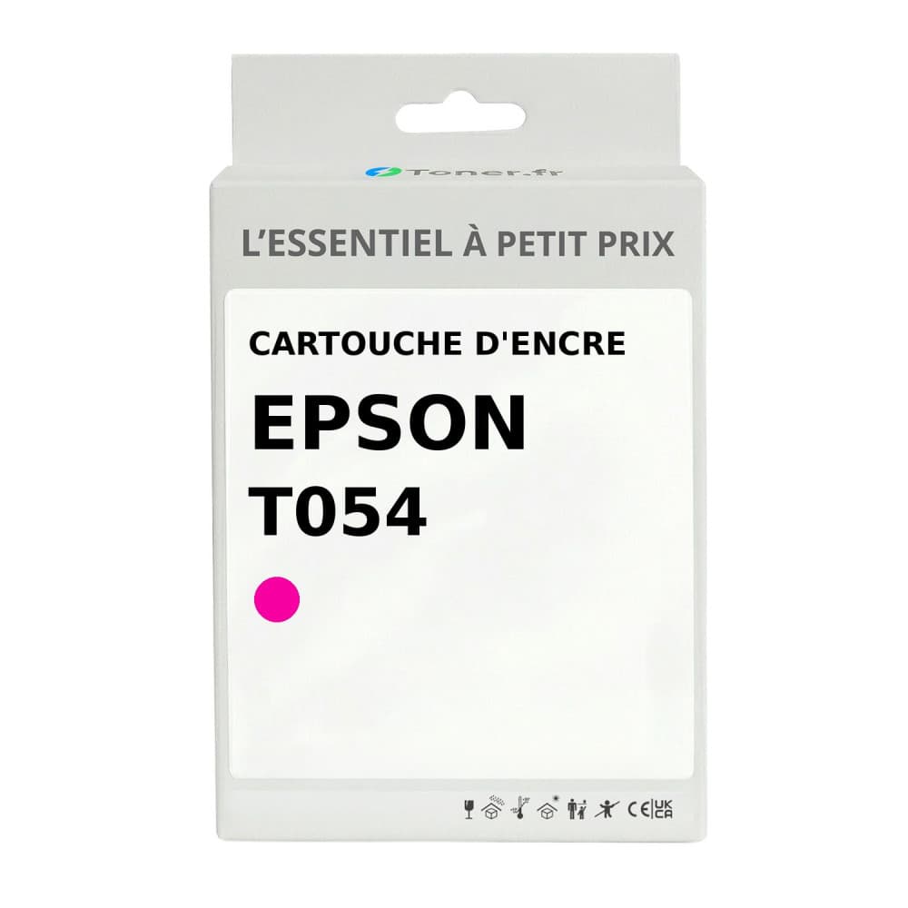 Cartouche d'encre compatible Epson T054 Magenta