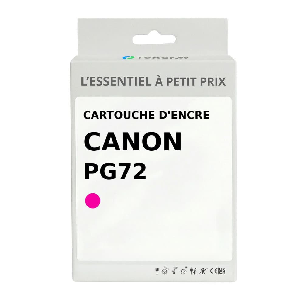 Cartouche d'encre compatible Canon PGI72 Magenta