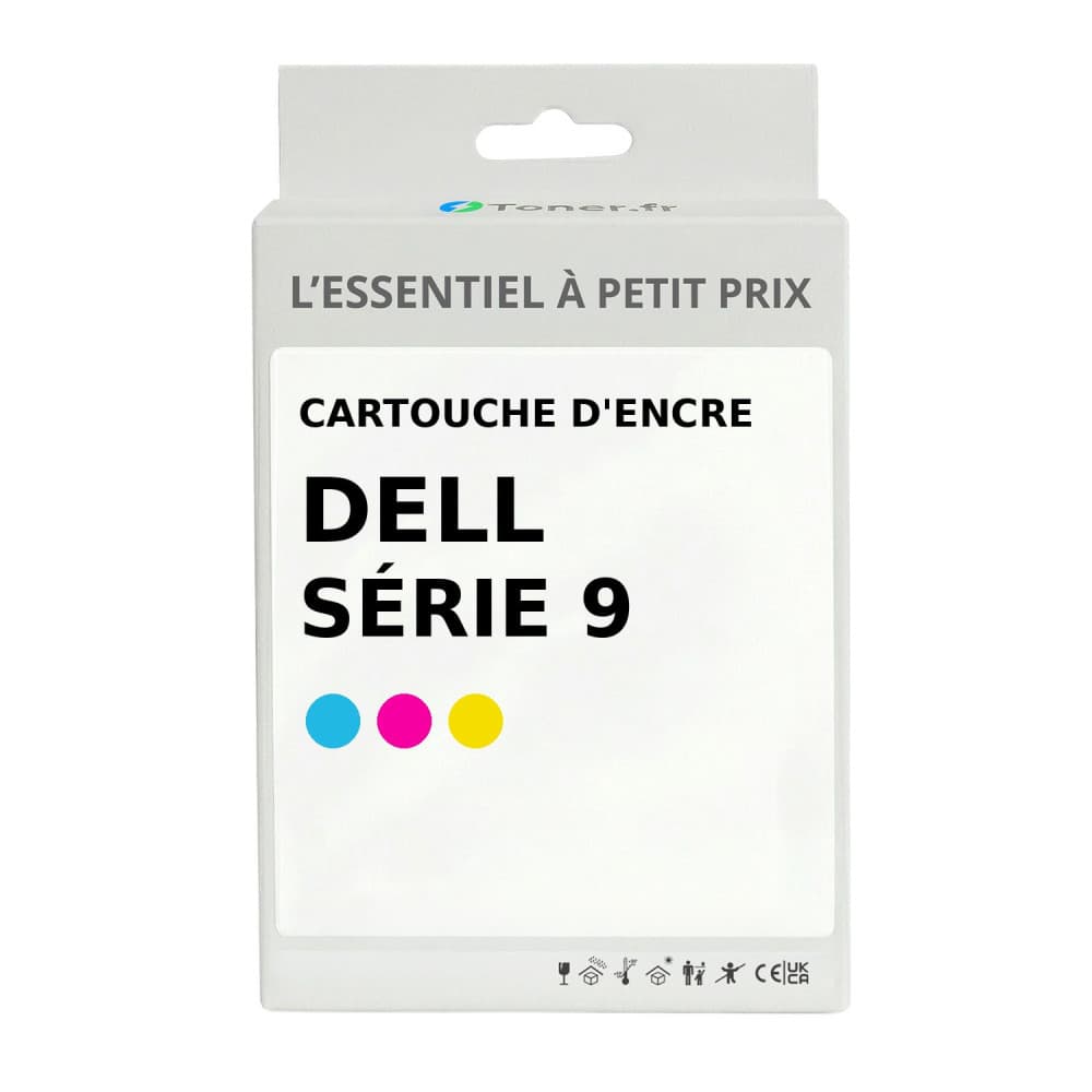 Cartouche d'encre compatible Dell série 9 Couleur