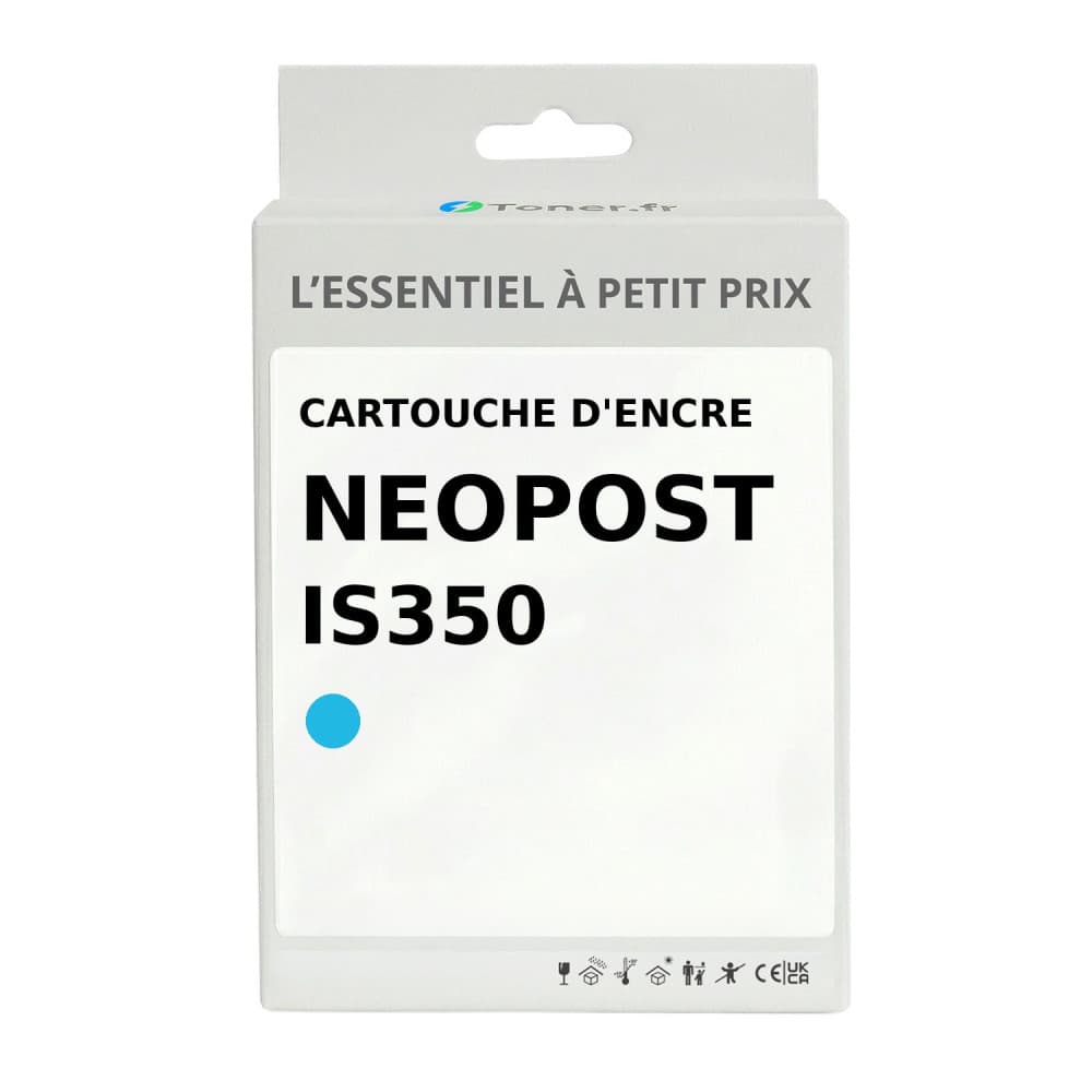 Cartouche d'encre compatible Neopost IS350 Bleu
