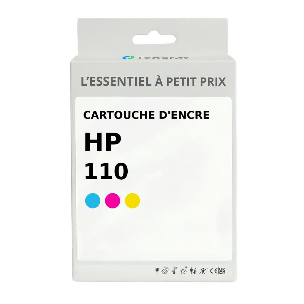 Cartouche d'encre compatible HP 110 Couleur