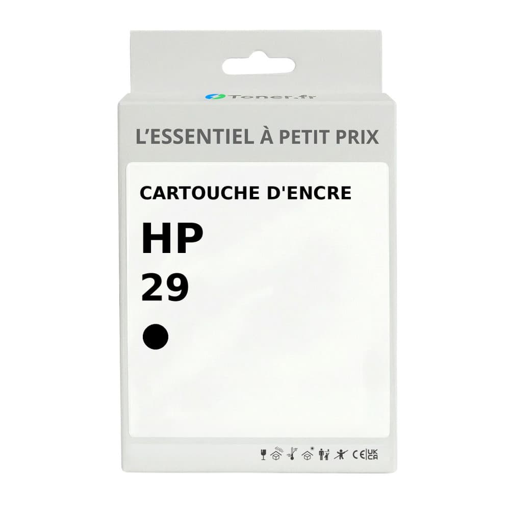 Cartouche d'encre compatible HP 29 Noir