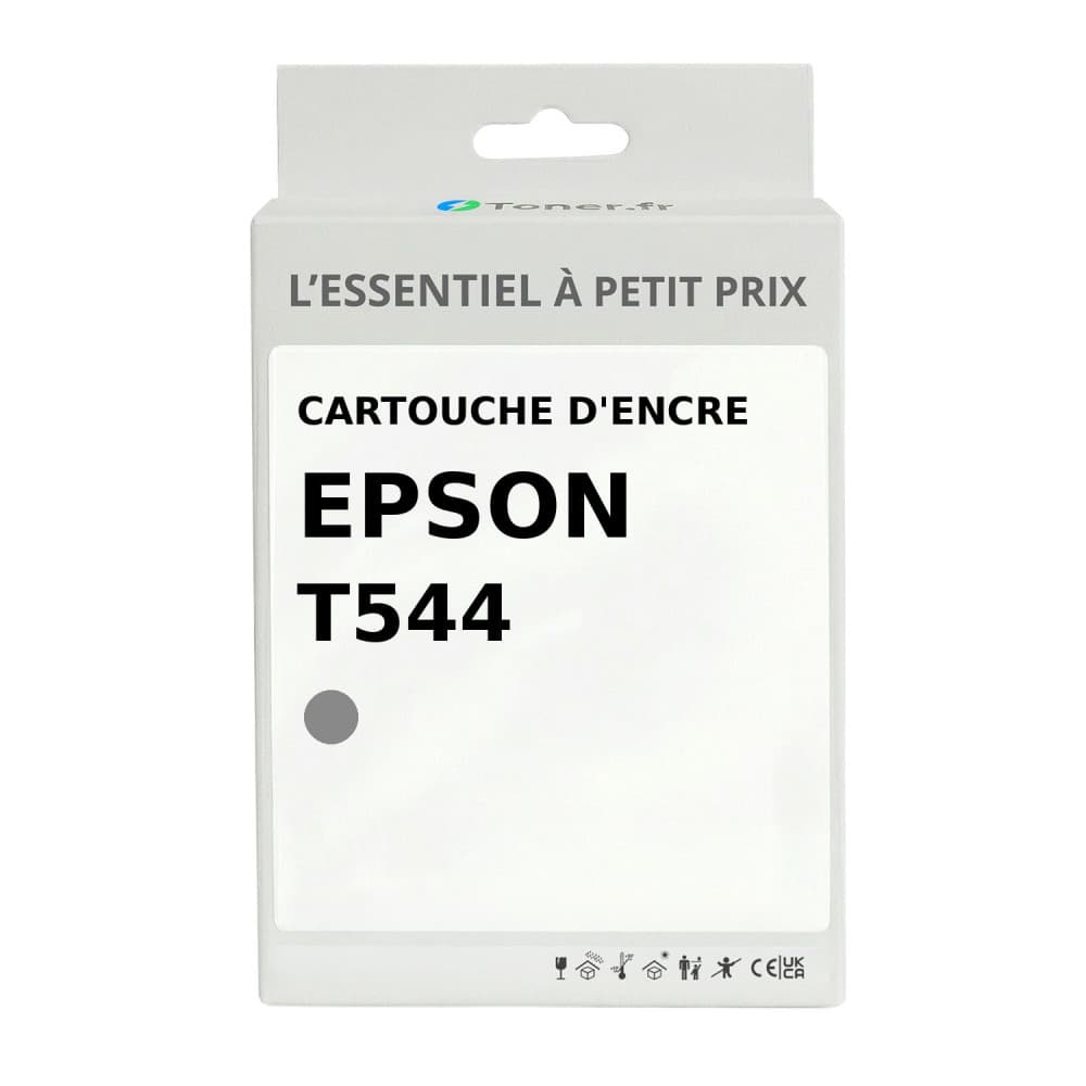 Cartouche d'encre compatible Epson T544 Gris