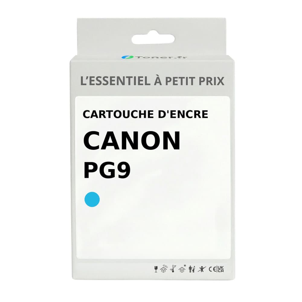 Cartouche d'encre compatible Canon PGI9 Cyan