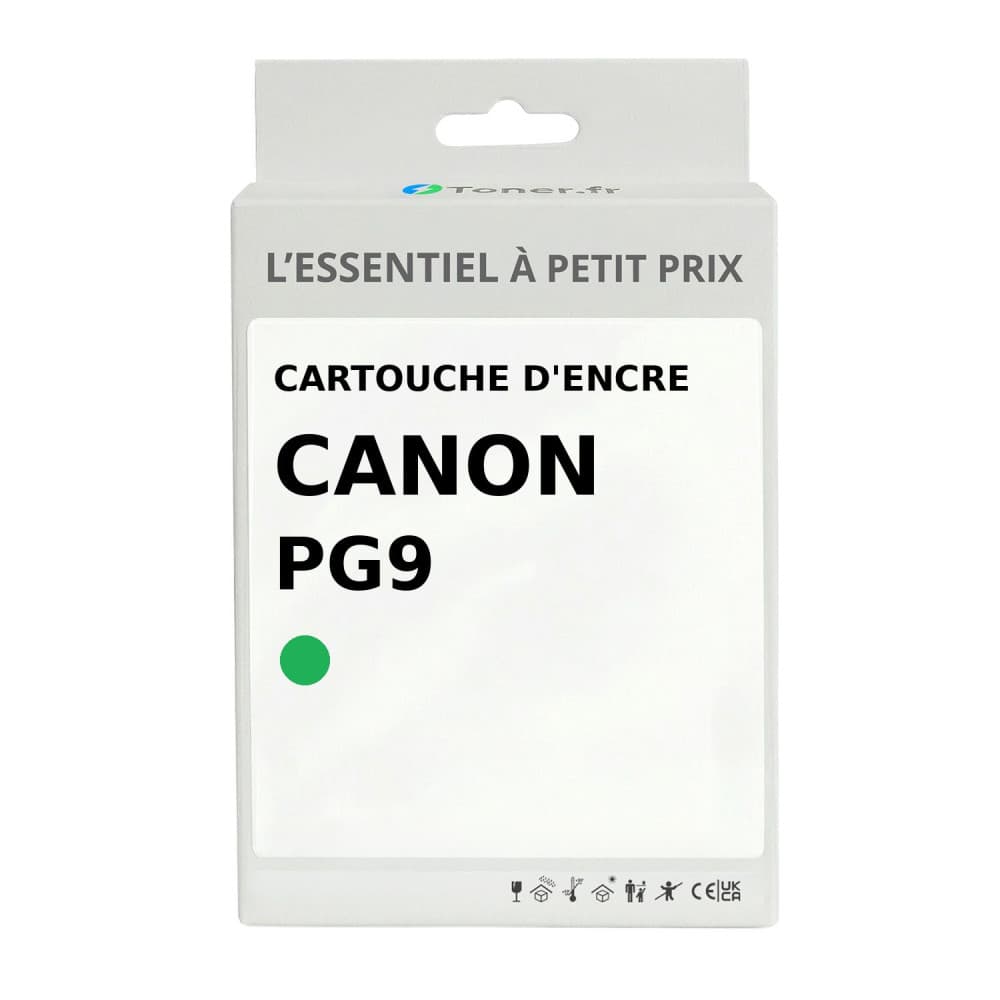 Cartouche d'encre compatible Canon PGI9 Vert