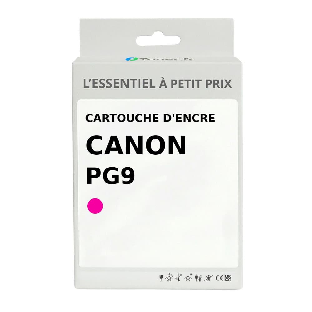 Cartouche d'encre compatible Canon PGI9 Magenta