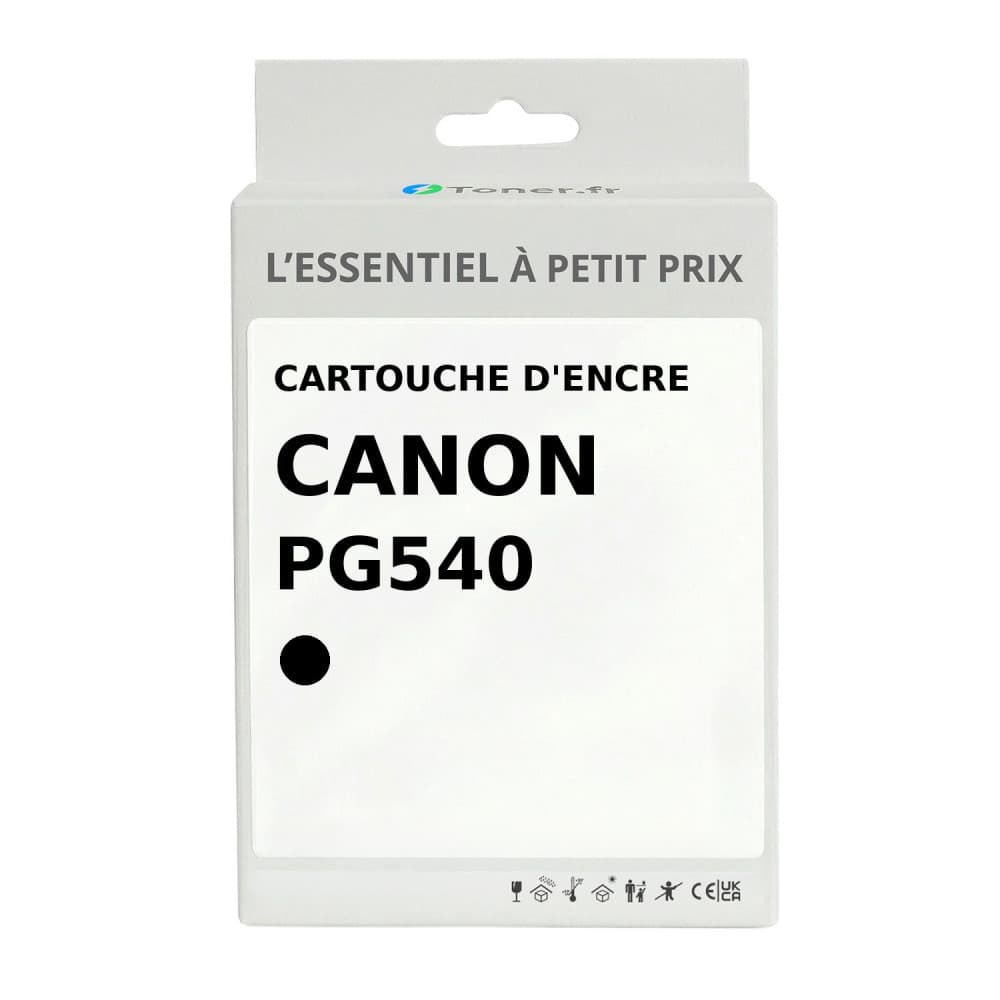 Cartouche d'encre compatible Canon PG540 Noir