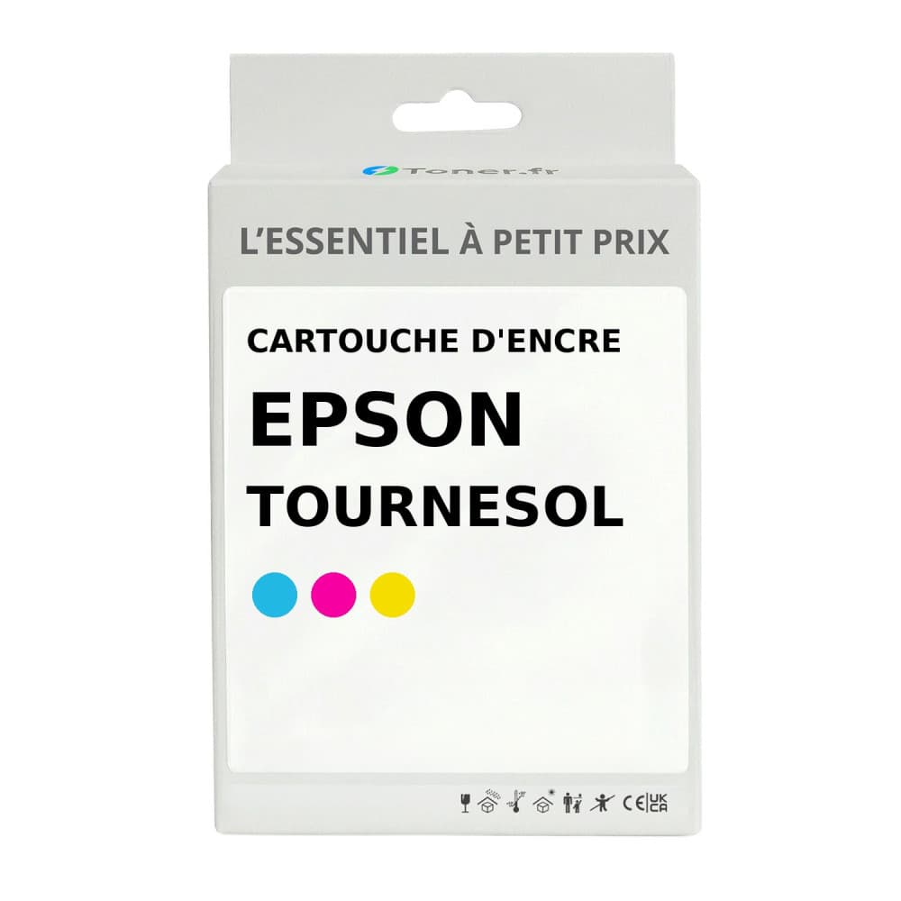 Cartouche d'encre compatible Epson Tournesol Couleur