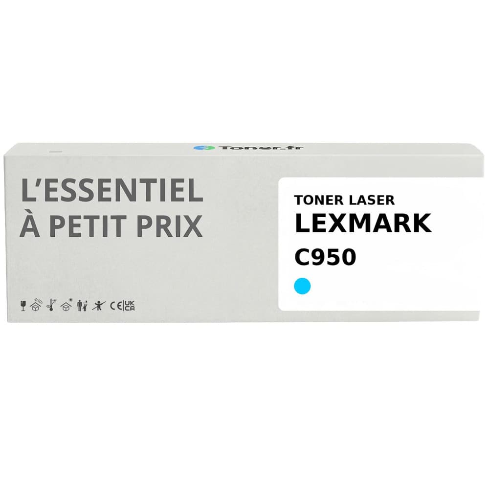 Toner compatible Lexmark C950 Cyan