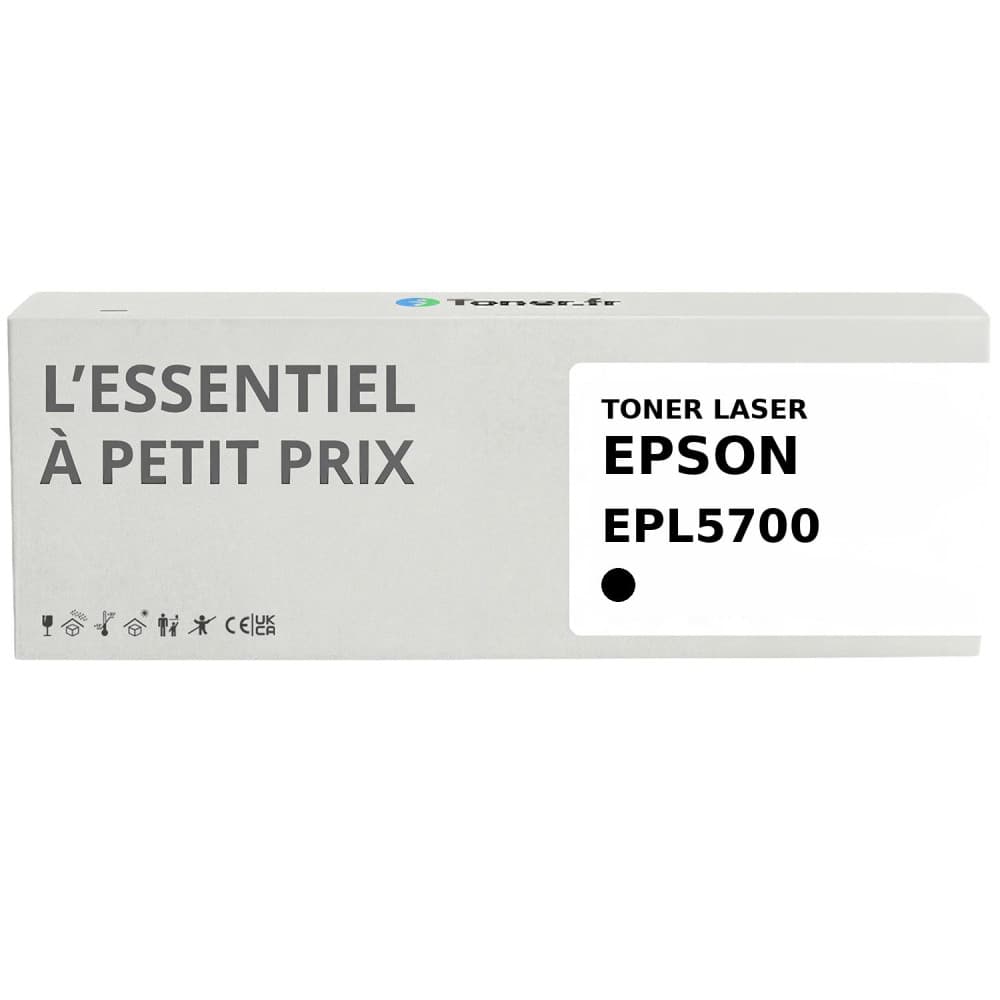Toner compatible Epson EPL5700 Noir
