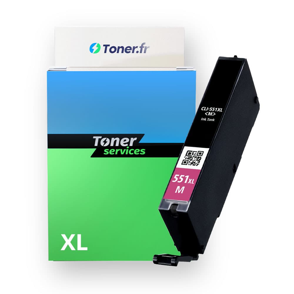 Cartouche d'encre compatible Canon CLI551 XL Magenta