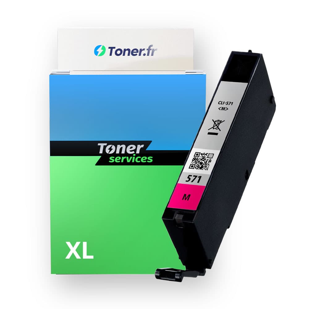 Cartouche d'encre compatible Canon CLI571 XL Magenta