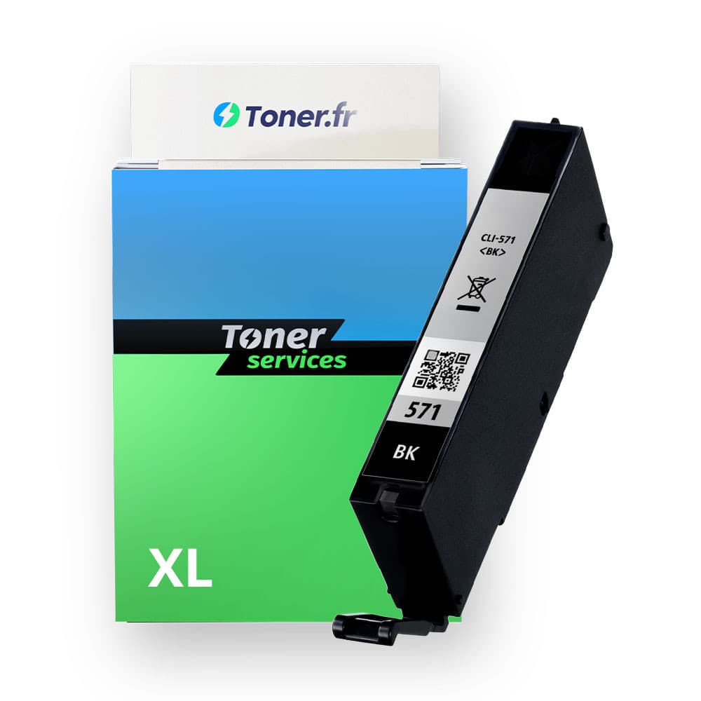 Cartouche d'encre compatible Canon CLI571 XL Noir