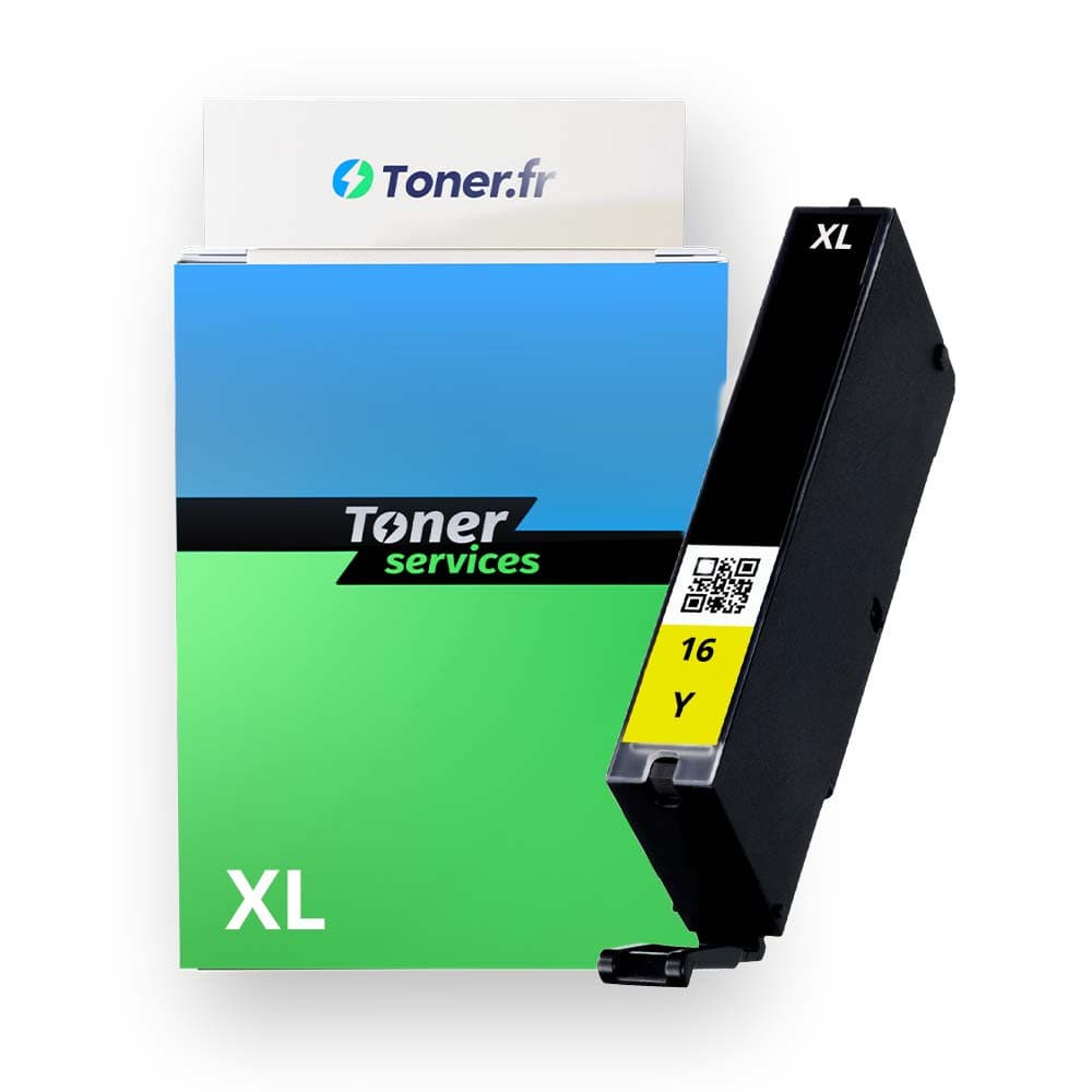 Cartouche d'encre compatible Epson 16 XL Jaune