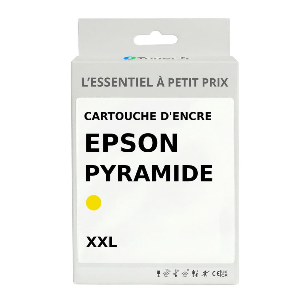 Cartouche d'encre compatible Pyramide XL Jaune