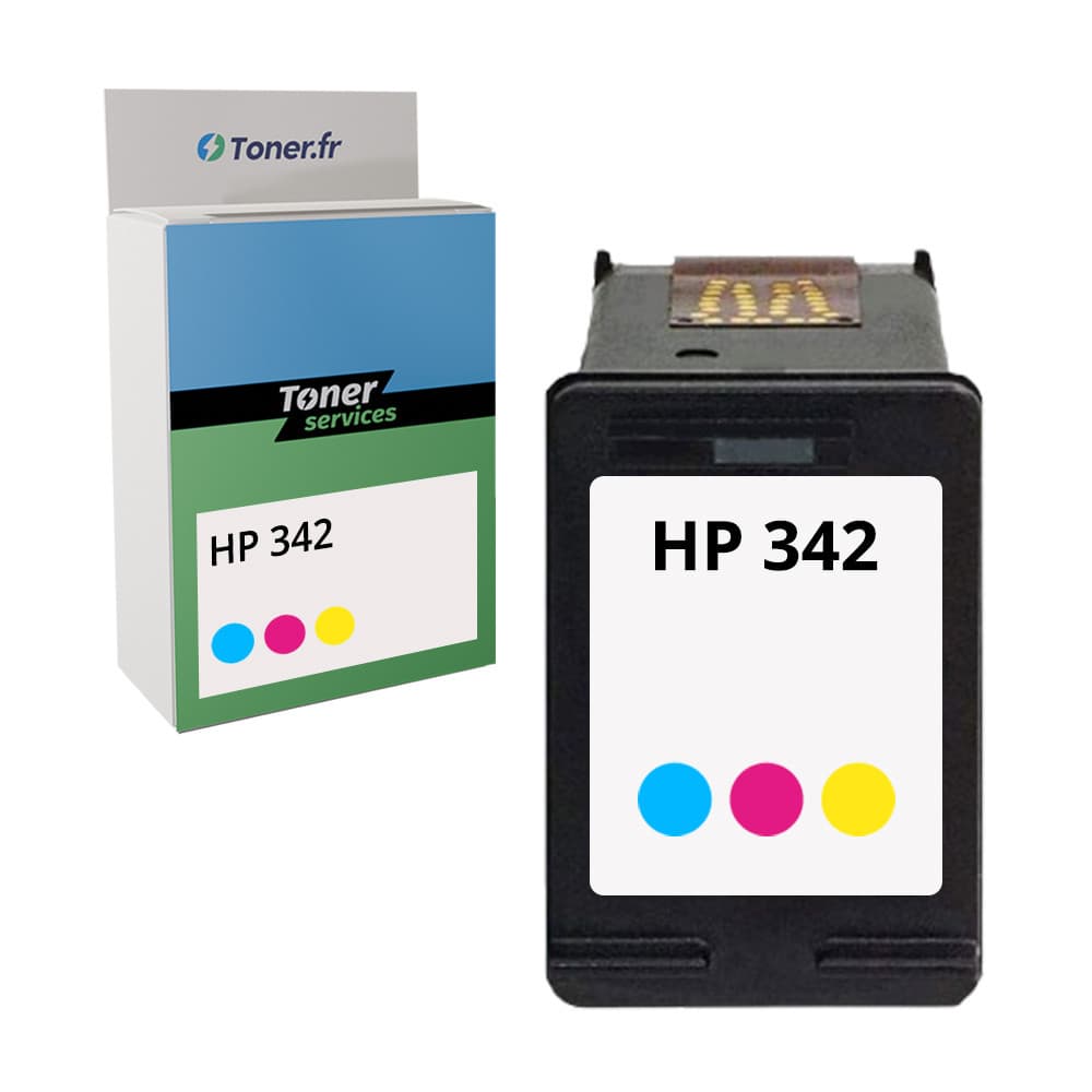 Cartouche d'encre compatible HP 342 Couleur