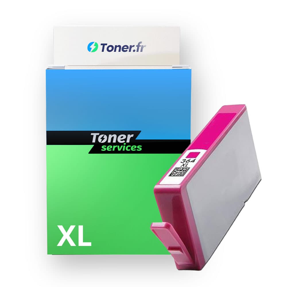 Cartouche d'encre compatible HP 364 XL Magenta