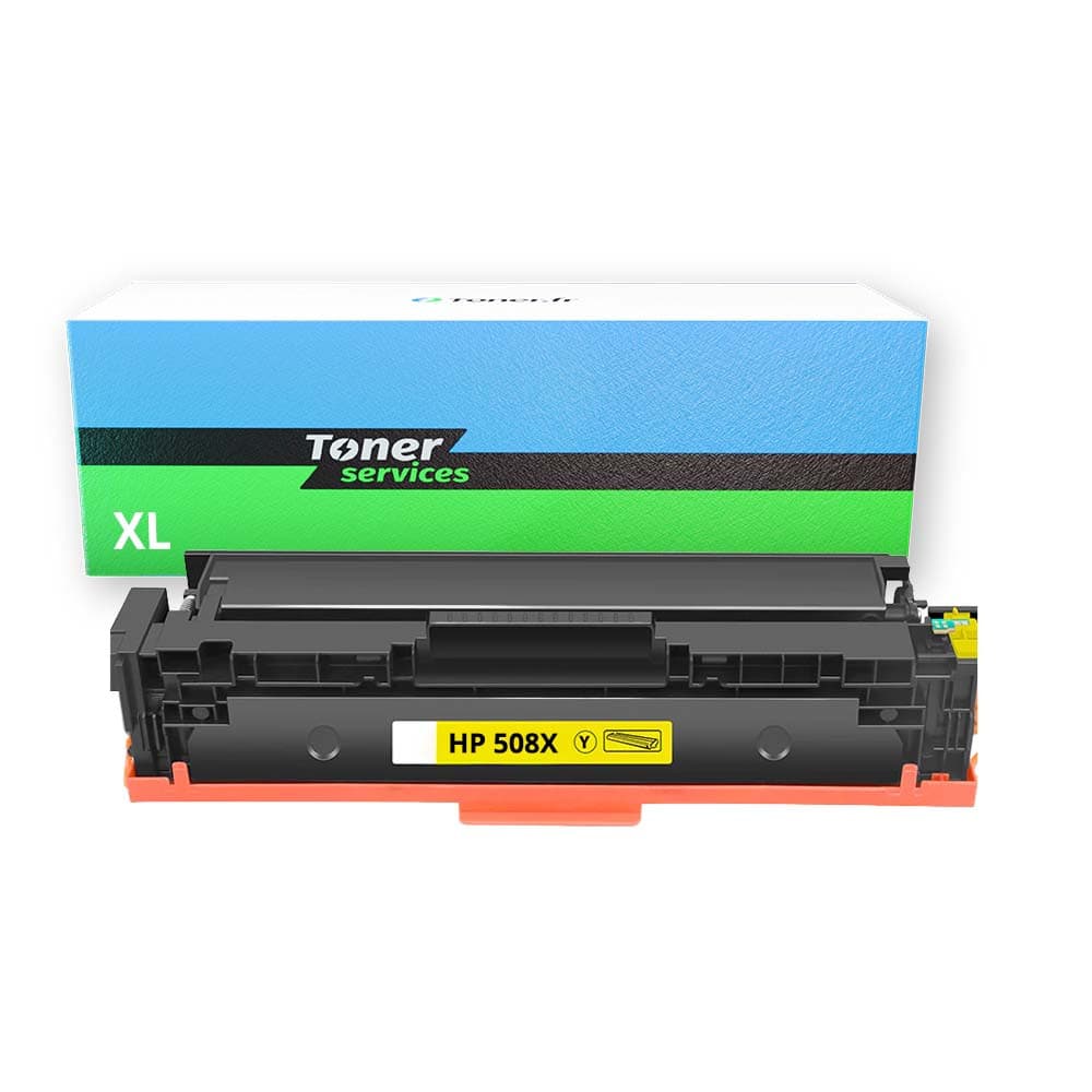 Toner compatible HP 508XL Jaune