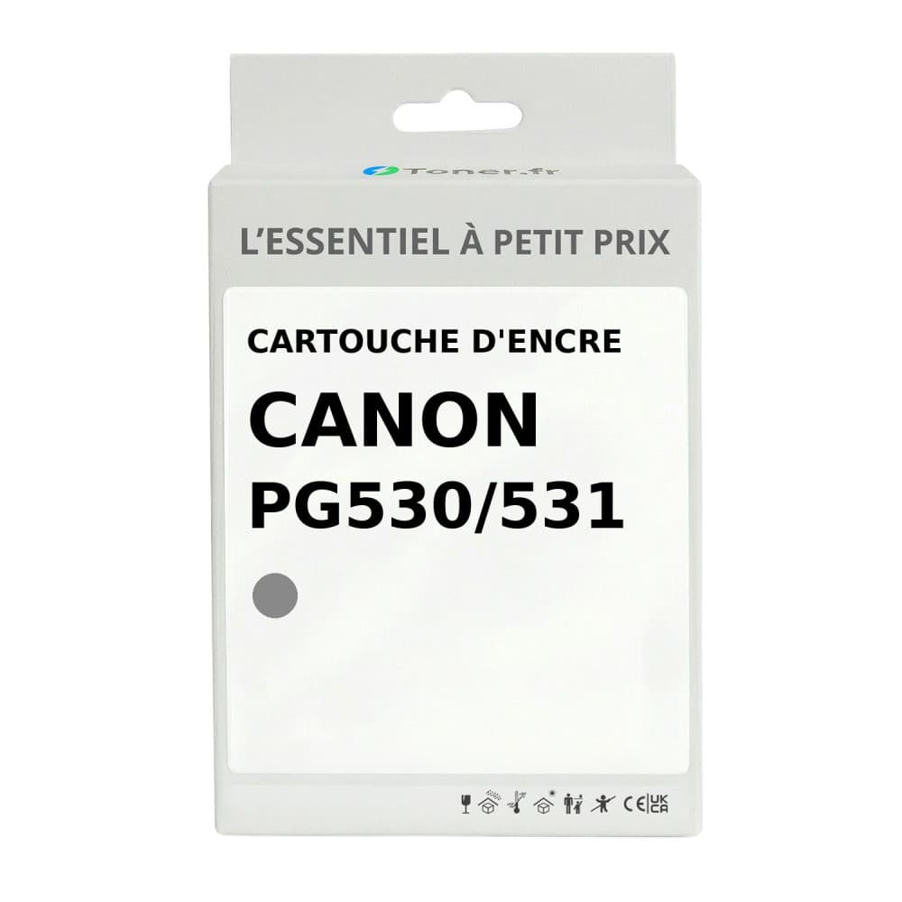 Cartouche d'encre compatible Canon PGI530/531 Gris