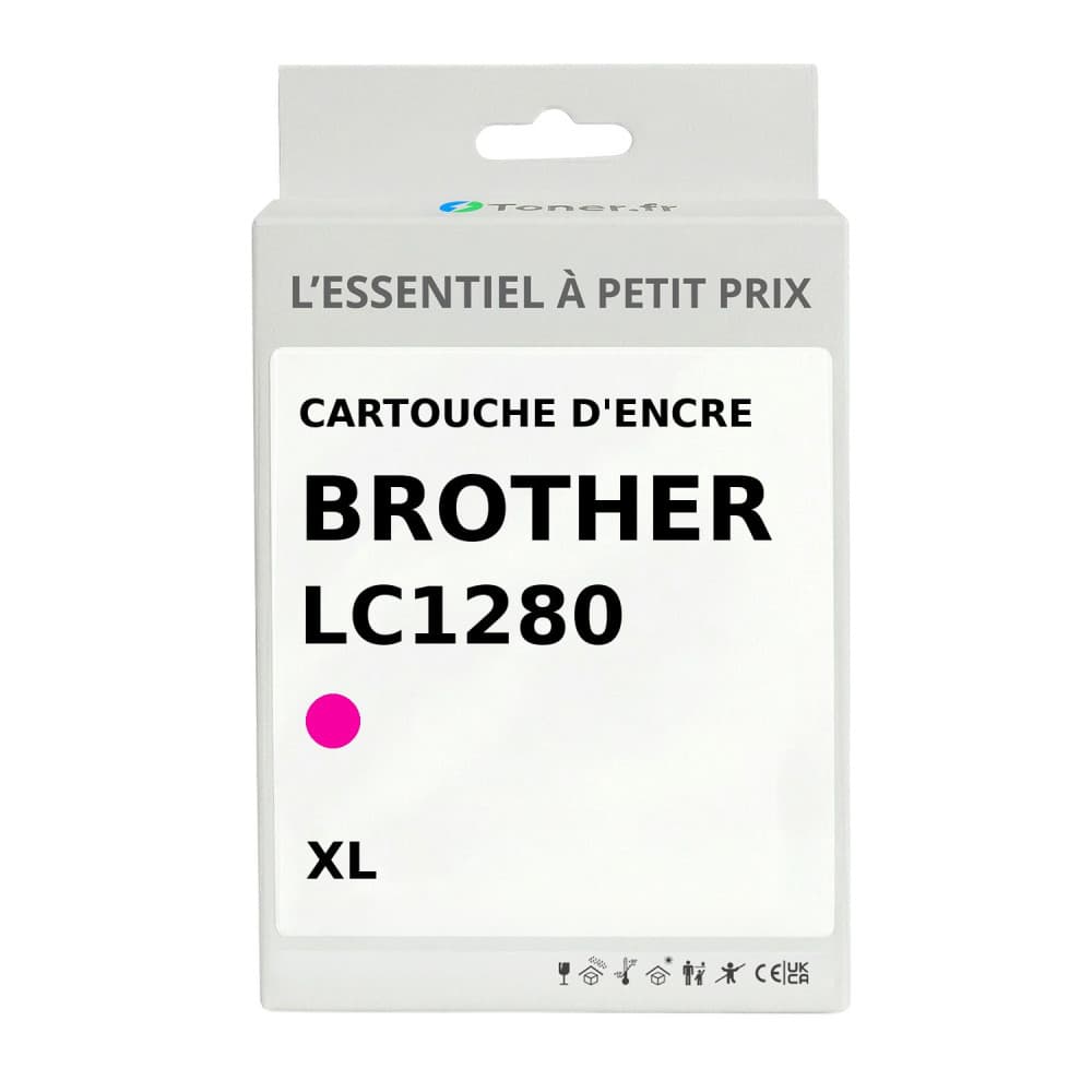 Cartouche d'encre compatible Brother LC1280 XL Magenta