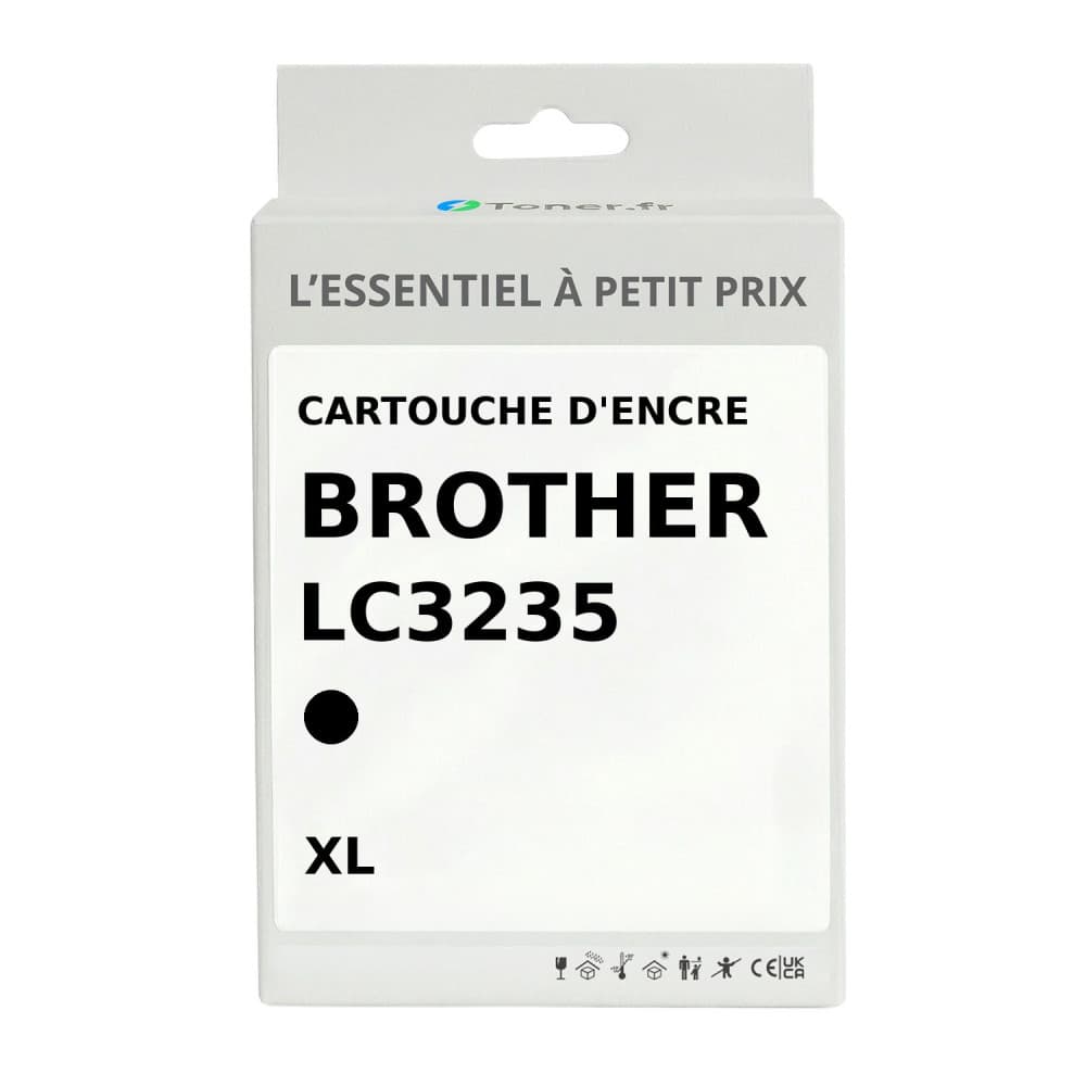 Cartouche d'encre compatible Brother LC3235 XL Noir
