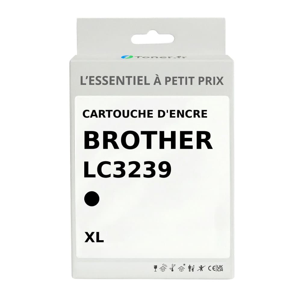 Cartouche d'encre compatible Brother LC3239 XL Noir