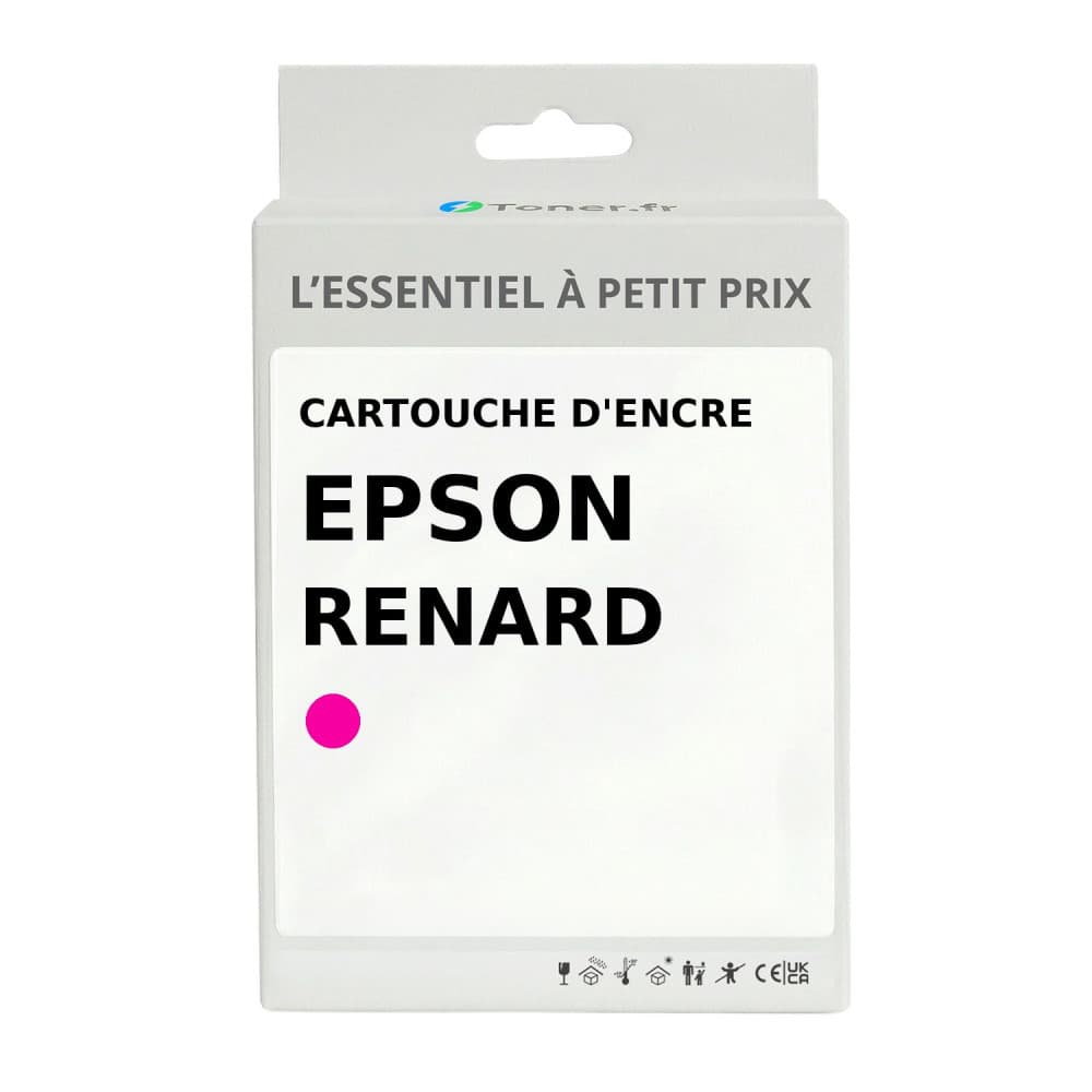 Cartouche d'encre compatible Epson Renard Magenta