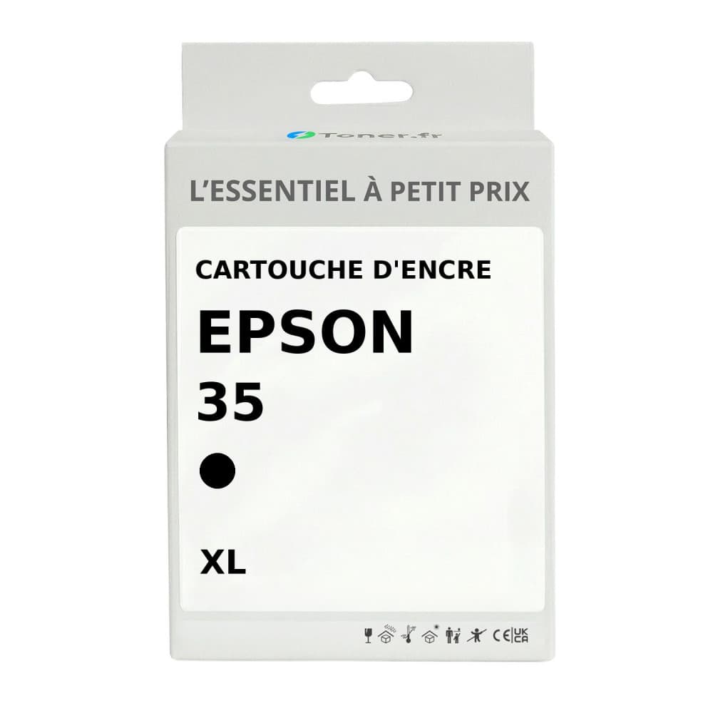 Cartouche d'encre compatible Epson 35 XL Noir