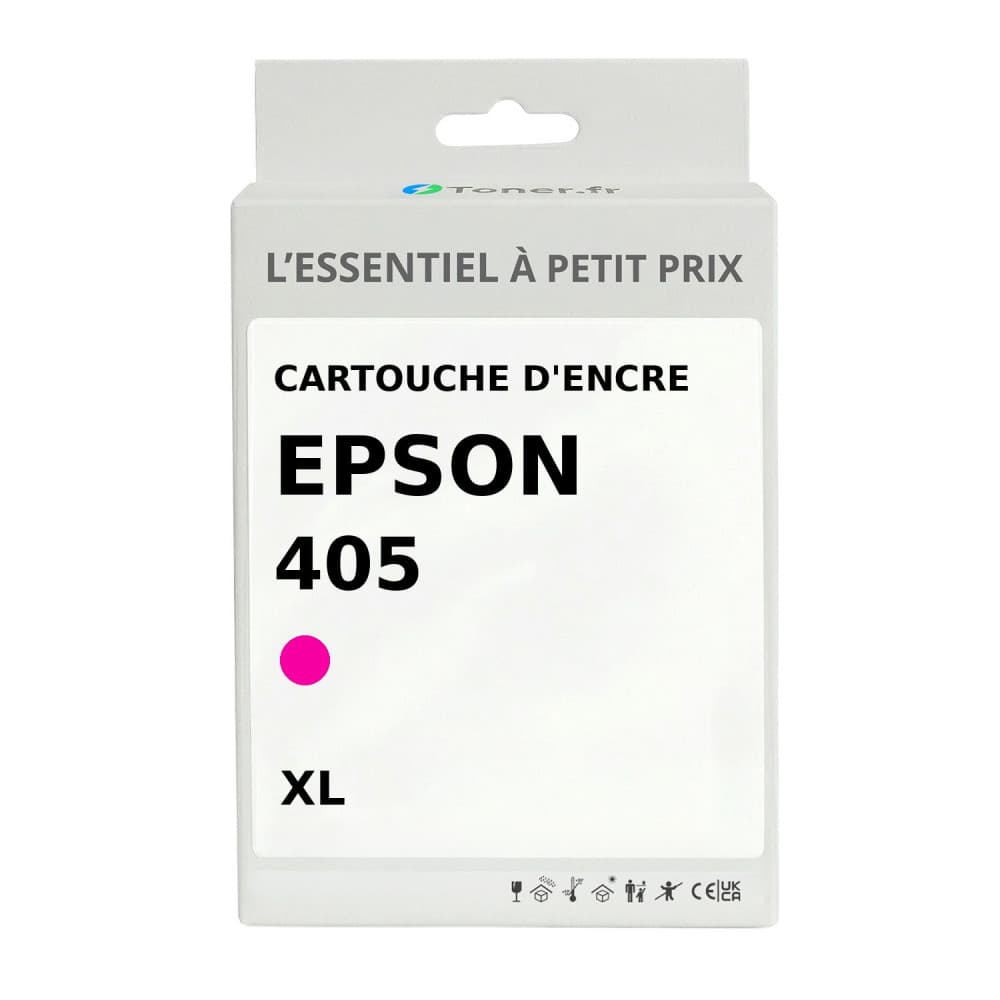 Cartouche d'encre compatible Epson 405 XL Magenta