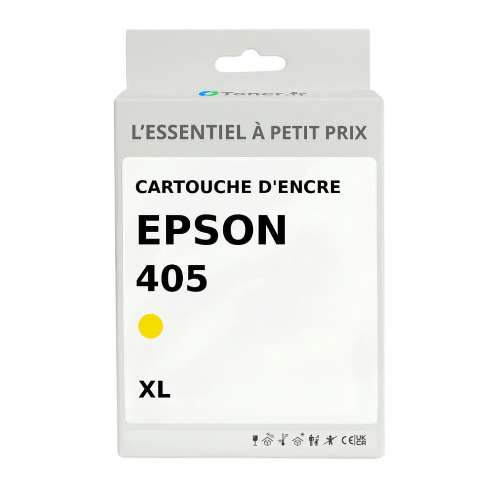 Cartouche d'encre compatible Epson 405 XL Jaune