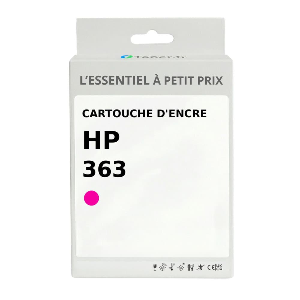 Cartouche d'encre compatible HP 363 Magenta clair
