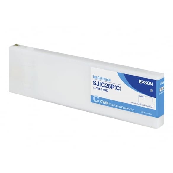 Epson SJIC26P(C) - cyan - originale - cartouche de toner - C33S020619