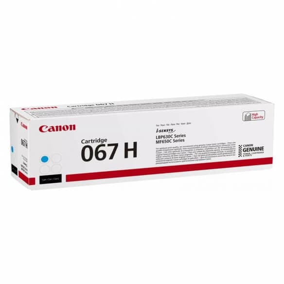 Canon 067 H - haute capacité - cyan - original - cartouche de toner - 2350 pages - 5105C002