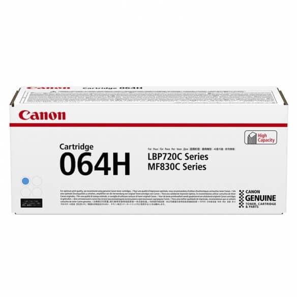Canon 064H - cyan - originale - cartouche de toner - 10400 pages - 4936C001