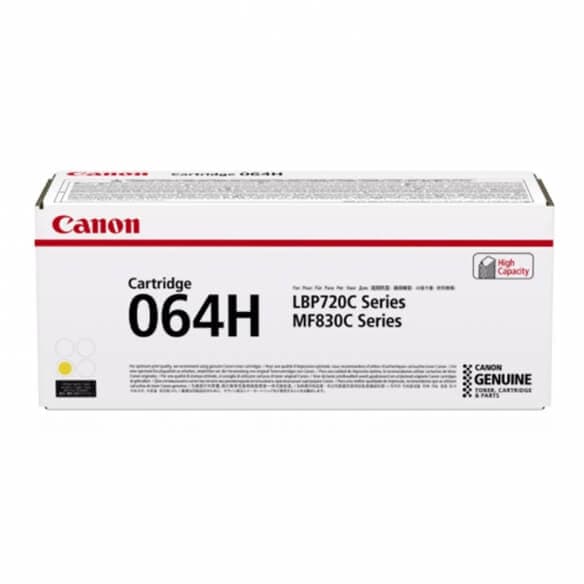 Canon 064H - jaune - originale - cartouche de toner - 10400 pages - 4932C001