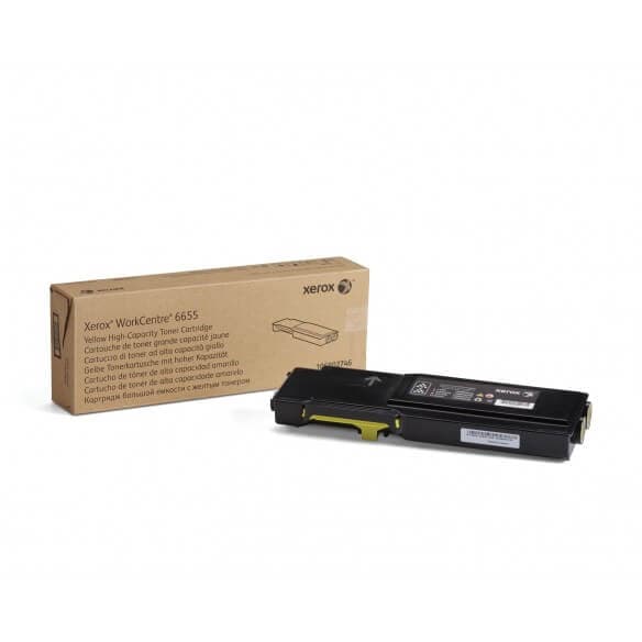 Xerox cartouche de toner d'origine jaune de 7500 pages - 106R02746